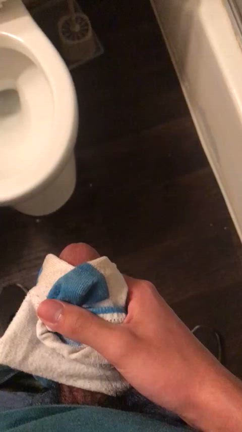 ankle socks big dick cumshot handjob socks real-orgasms gif