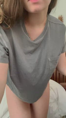 Did you expect a 19(f)yr old’s huge boobs to be so bouncy?