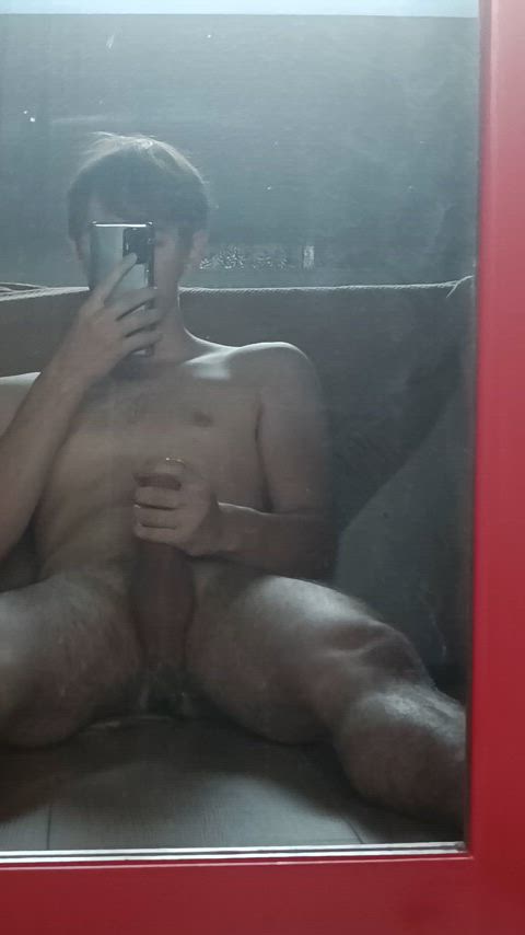 20 years old bwc jerk off male masturbation masturbating gif