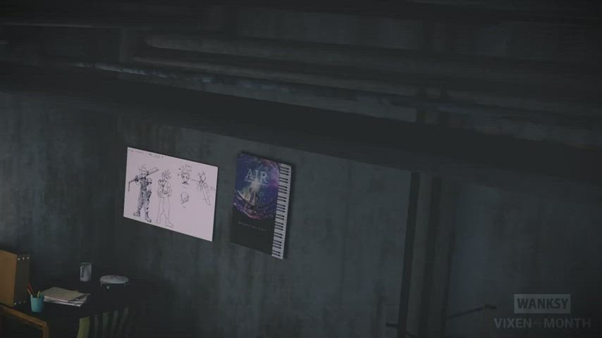 Final Fantasy Tifa Gives Cloud Some Boobjob In The Basement 3D Hentai