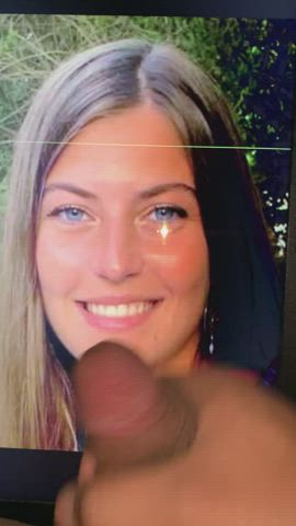 Cock Cum Cumshot Facial Jerkmate Teen gif