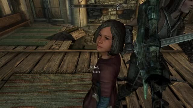 Even the npc knows what's up when you quick save