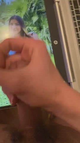 Cock Cumshot Long Tongue gif