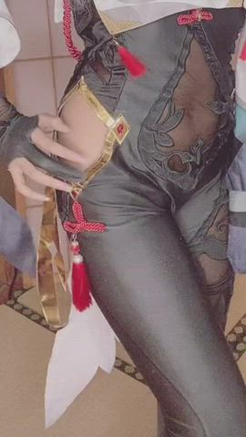 anime asian cosplay gif