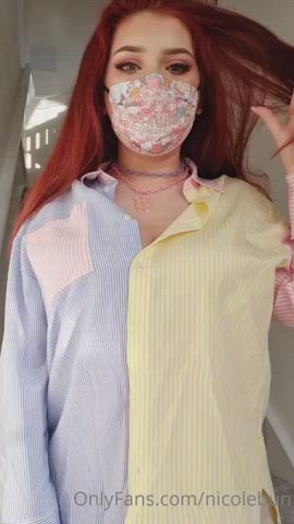 Big Tits OnlyFans Redhead gif