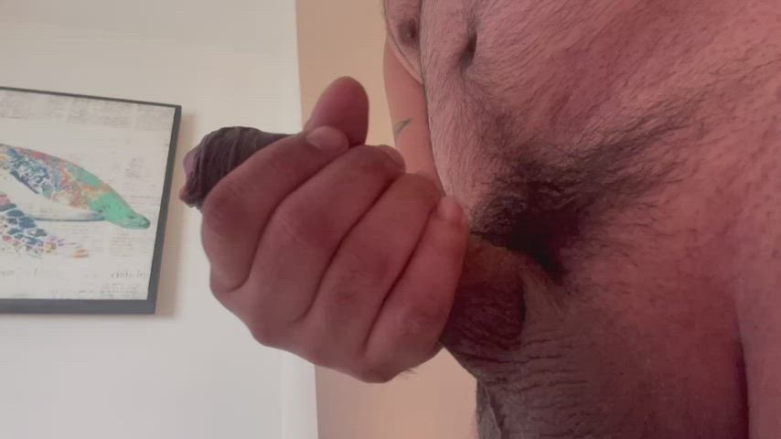 bathroom cum cumshot masturbating gif