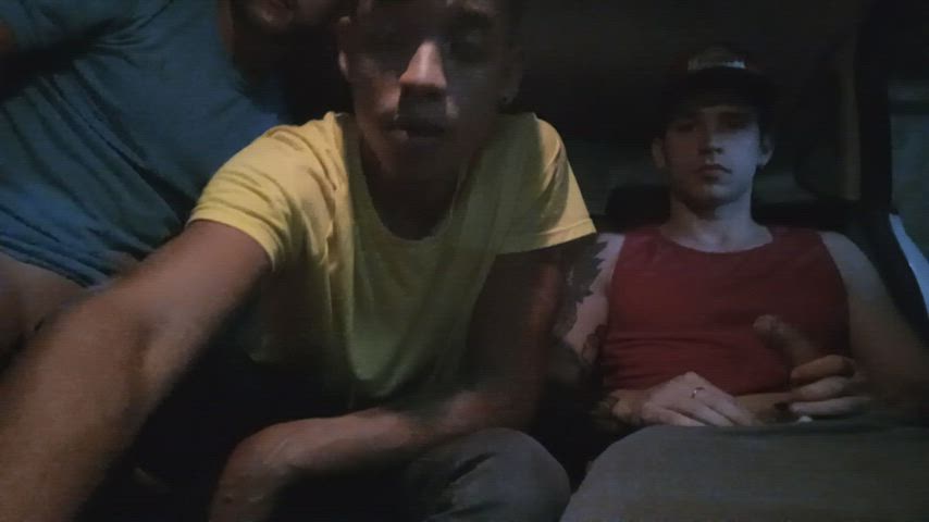 fucking the parking attendant in my car with friend🍆🥵 do you like to see the