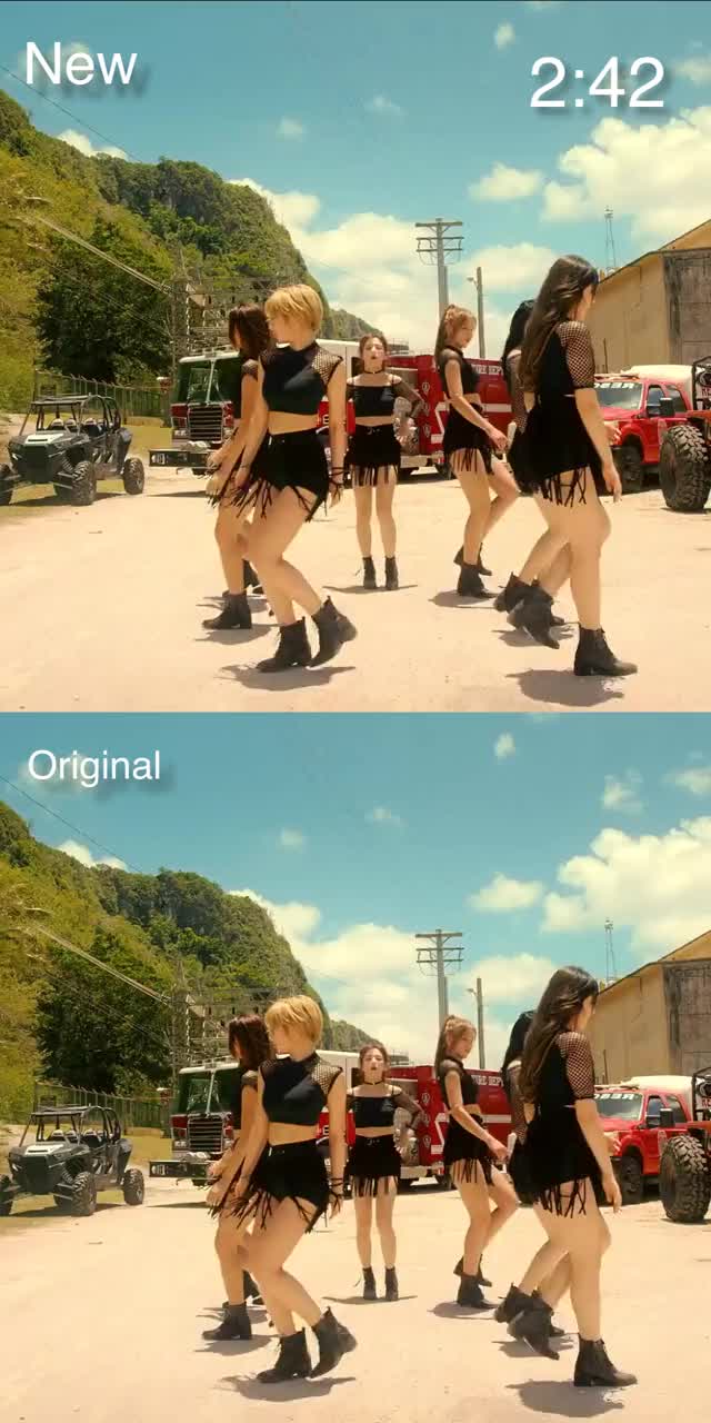 Original vs New Good Luck