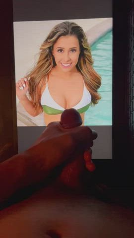 Bikini Cock Cum Tribute gif
