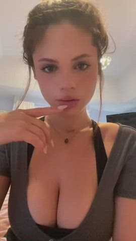 big tits cute non-nude teen tits white girl gif