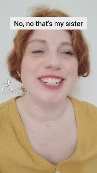 Blonde Scottish Sister gif