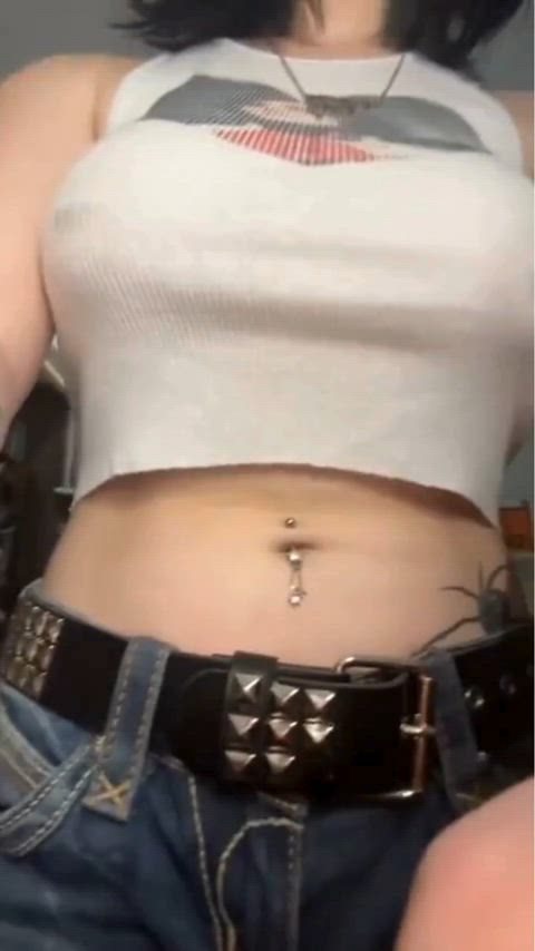 big tits goth huge tits natural tits slut thot tiktok tits gif