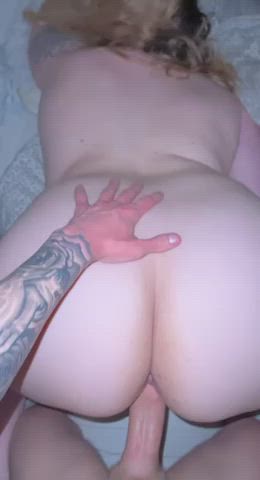 PAWG Wisconsin hotwife taking rough Backshots
