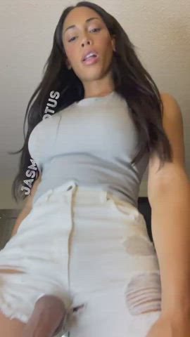 Big Dick Big Tits Trans gif