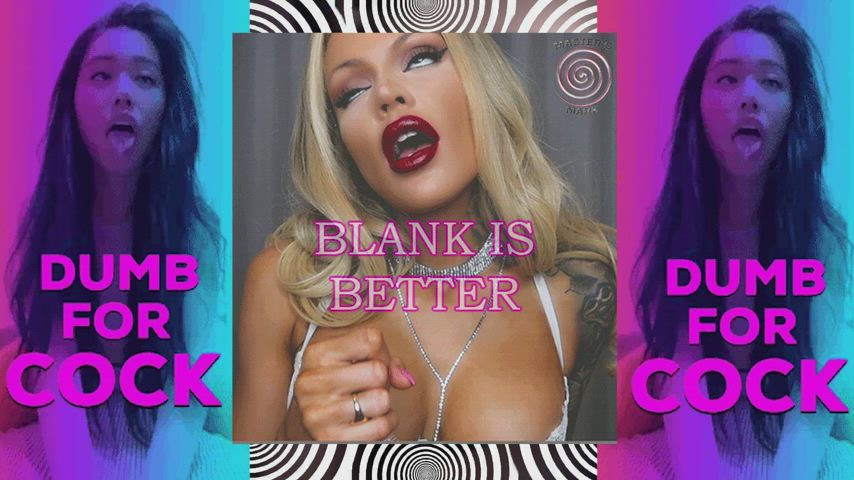 bimbo bimbofication caption hypno hypnosis sissy gif