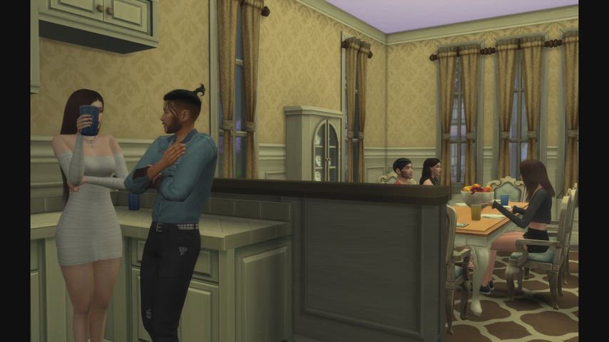 animation blowjob handjob party public gif