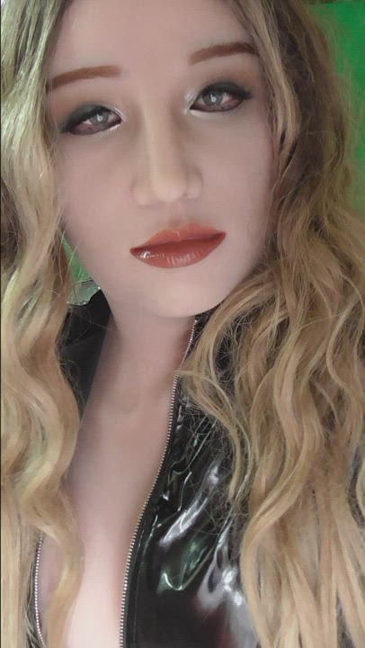 Big Tits Blonde Bodysuit Boobs Cleavage Crossdressing Fake Boobs Fake Tits Heels