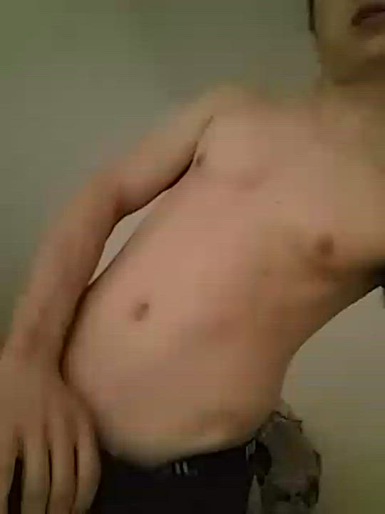 Amateur Cock Cum Male Masturbation gif