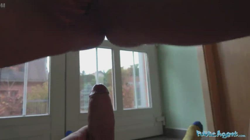 Amirah Adara Cheating Cowgirl Eye Contact POV Public Small Tits gif