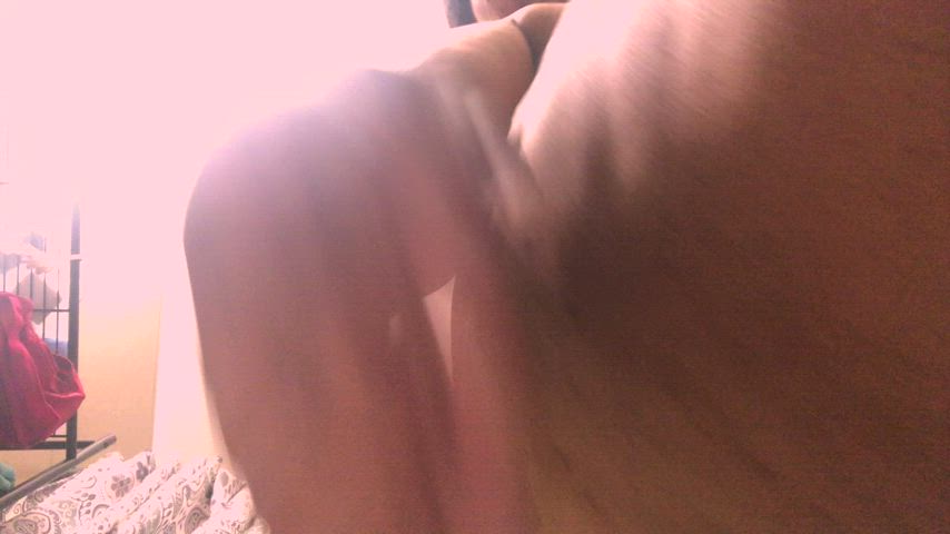 anal play bbw sloppy solo toy gif