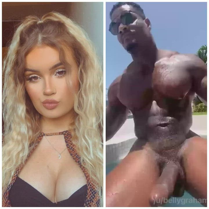 Babecock for Instagram slut, you van just see her mouth watering looking at that