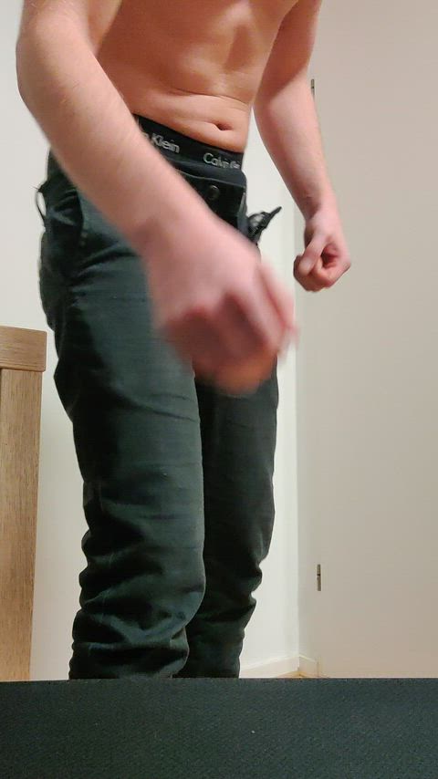 male solo tease gif