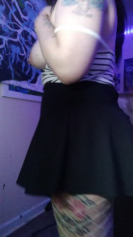 while doesn't love an ass in a skirt?