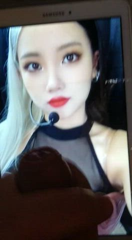 asian celebrity cumshot cute facial jerk off korean tribute gif