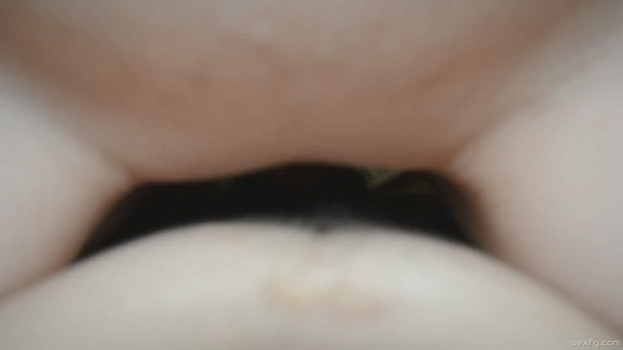 Horny babe with big tits rides dick in POV