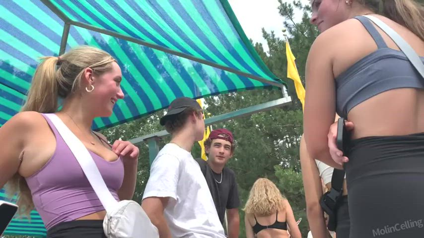 amateur ass big ass blonde booty candid cute pawg public teen gif