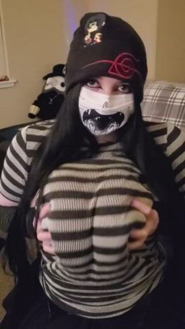 Big Tits Titty Drop White Girl gif