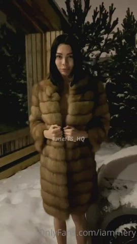 Surprise Tall Trans White Girl gif