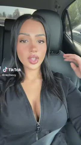big tits brunette tits gif