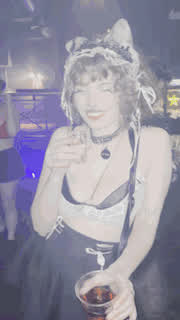 nightclub puppy tits gif