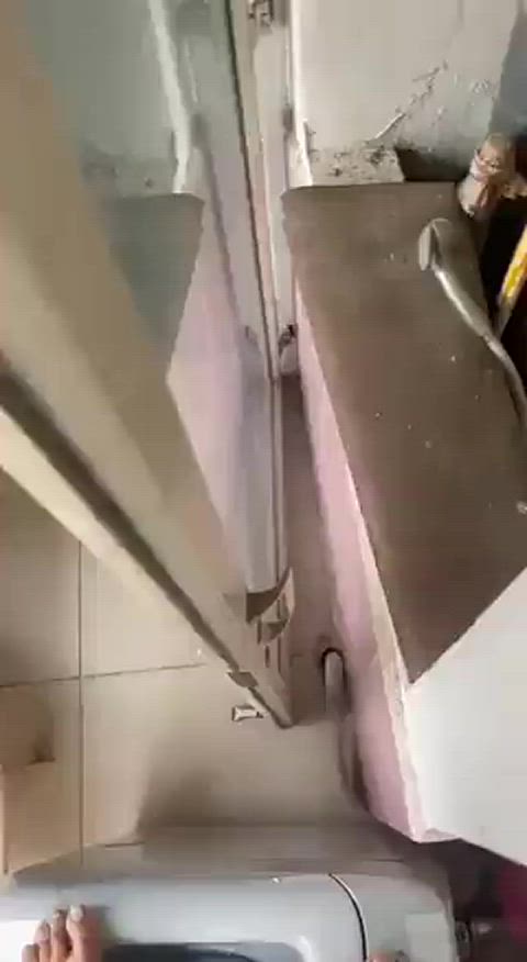 asian bath bathroom big tits natural tits spy gif