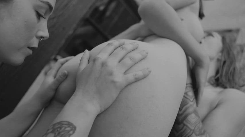 amateur anal ass big ass blonde brunette cute lesbian masturbating teen gif