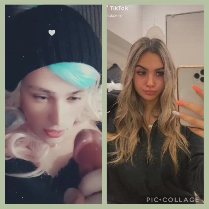 This cutie wants to see you cum