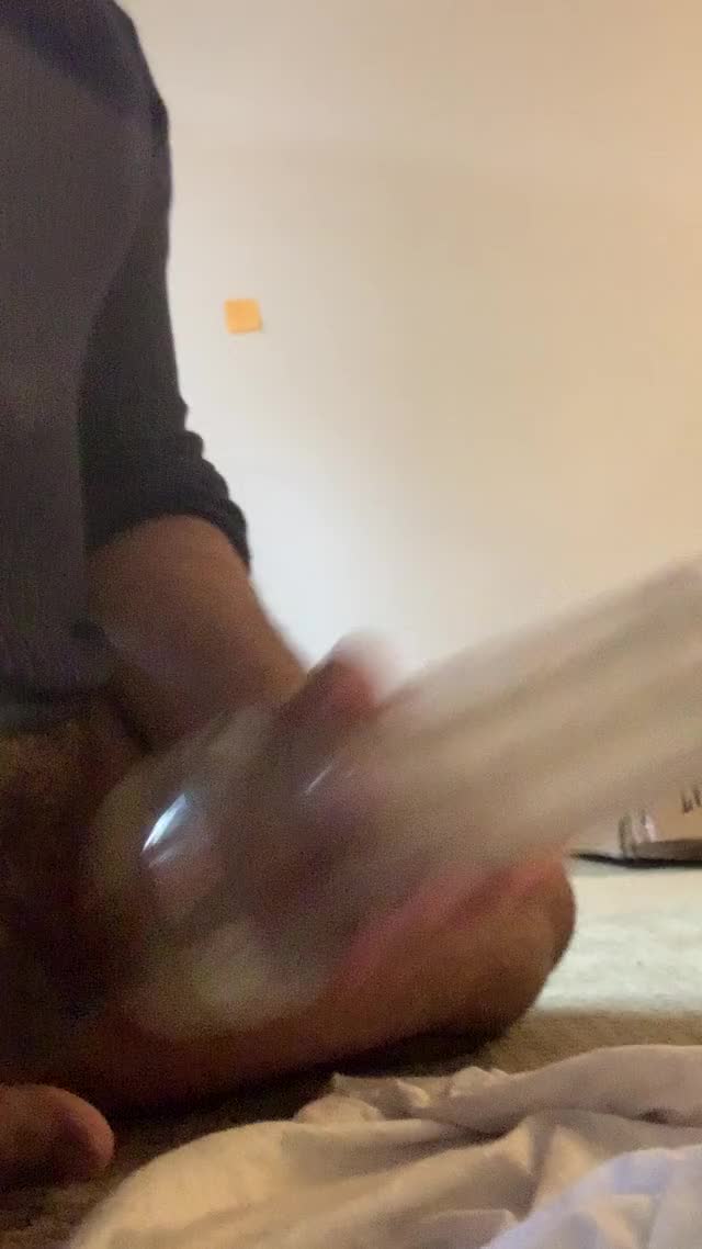 Creampied my fleshlight