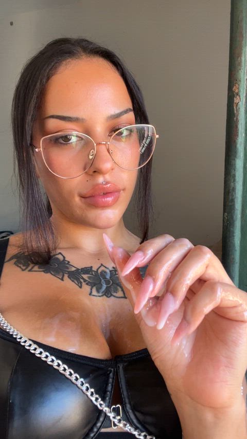cum cum eating instructions cumslut gif