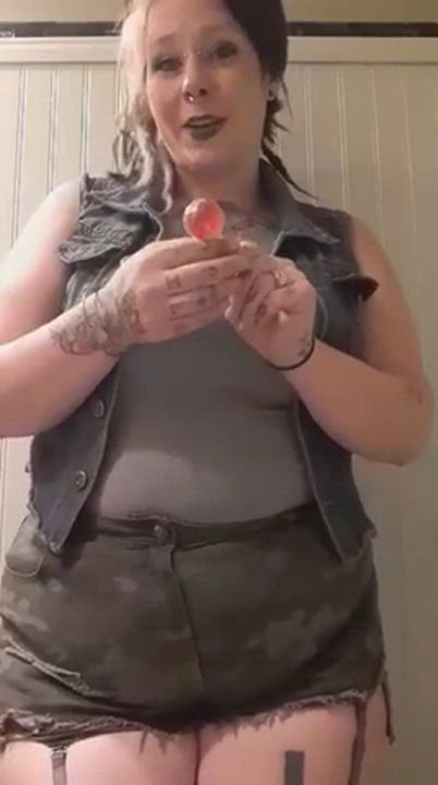 BBW Candy Solo Tattoo gif