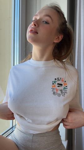My tits are the best thing you've ever seen in your life