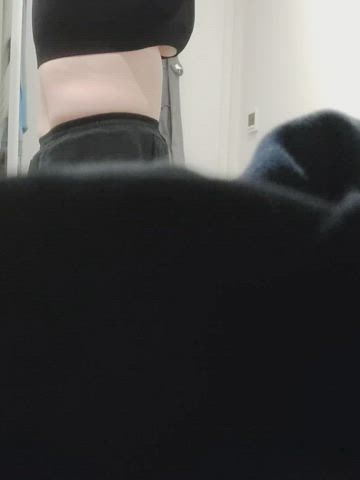 Changing room tits