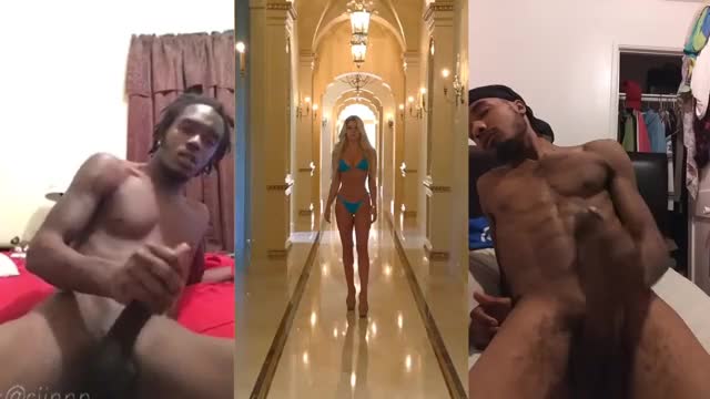 Kaylyn and 2 big black cocks
