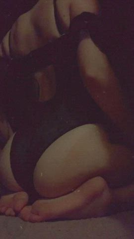 feet lingerie petite tease teasing gif