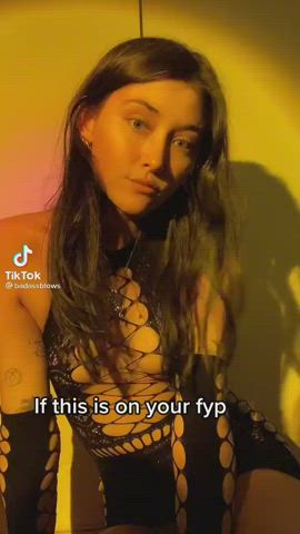 Babe Lingerie TikTok gif