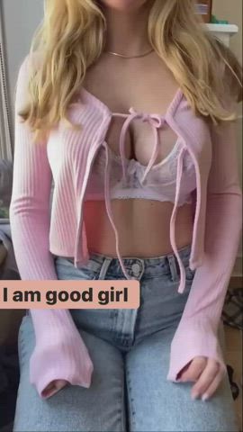 Cum On Tits Cute Socks Porn GIF by midnightblazelady