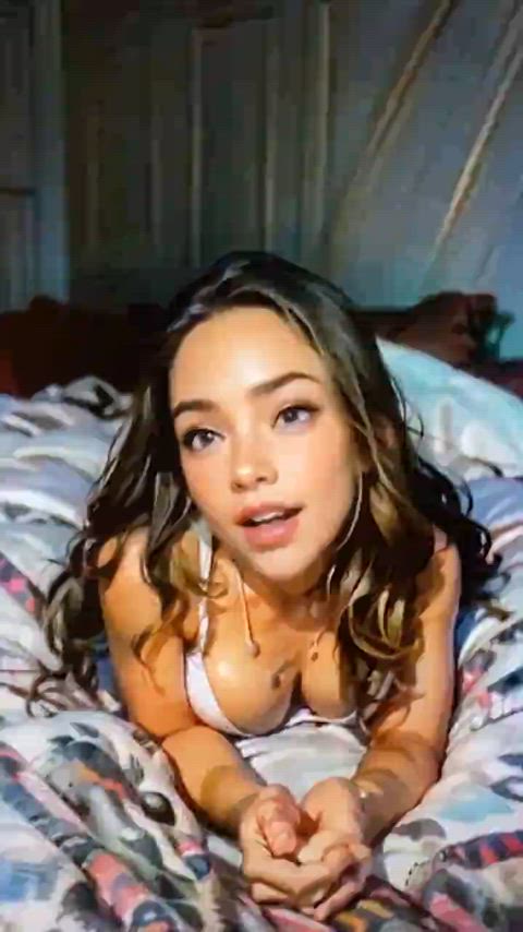 ai generated cum cumshot tribbing tribute r/tributeme gif