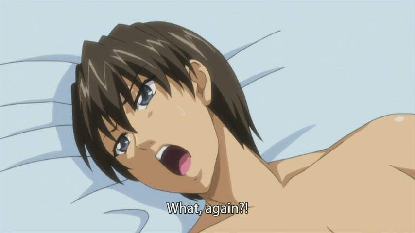 big dick big tits double blowjob face sitting hentai gif