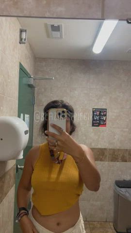 boobs brunette exhibitionism exhibitionist latina natural tits onlyfans pokies tits