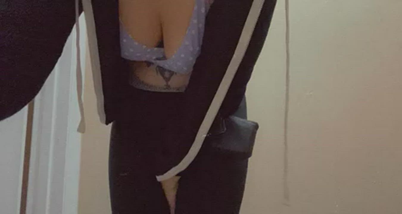 Butt Plug Leggings Panty Peel gif